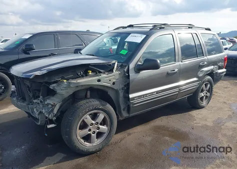 2004 Jeep Grand Cherokee Limited z USA, uszkodzony, nr VIN 1J8GW58N84C414294